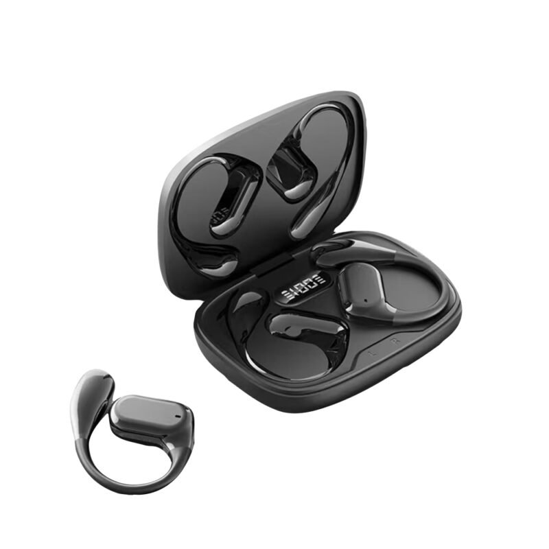 Silnek Q11 Silicone in Ear Hanging Hook Wireless Bluetooth Earphones - Image 2