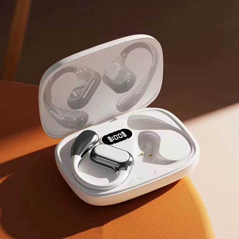 Silnek Q11 Silicone in Ear Hanging Hook Wireless Bluetooth Earphones - Image 4