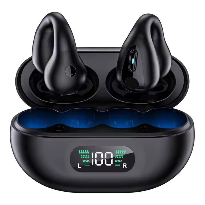 Q71 Earhook Open Ear Clip Bone air Conduction Headphones