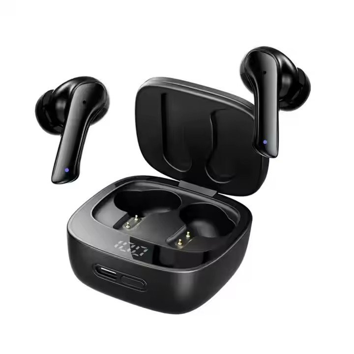 XY16 Tws ENC Hd Call Noise Reduction Earbuds True Wireless In-ear Headset Bluetooth Earphone with Led Digital Display