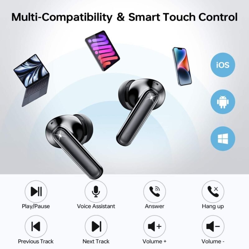 Silnek Y40 Tws ANC Call Noise Reduction Wireless Earphone Custom - Image 3