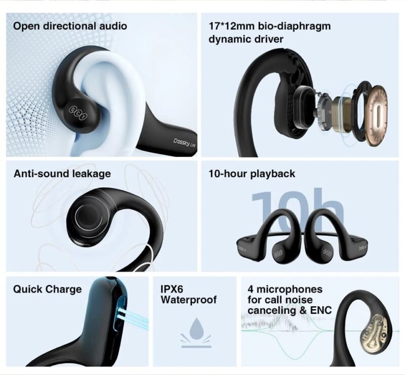 T22 Bone Conduction Headphones - Image 2