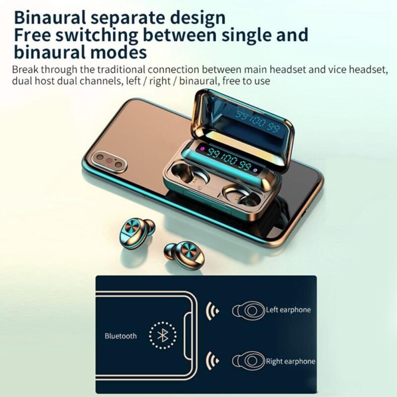 F9 9D TWS Earphones - Image 5