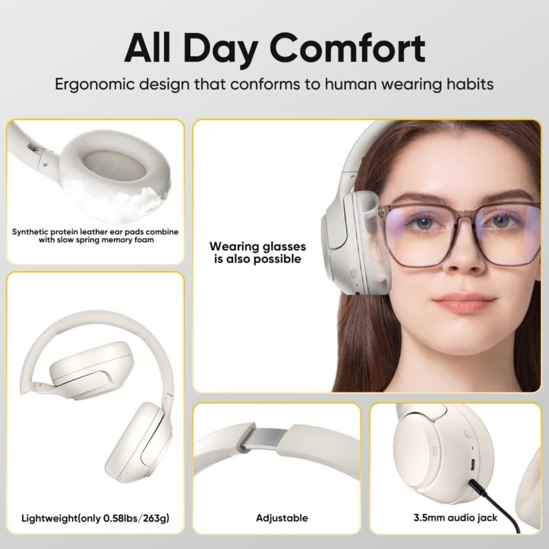 QCY H3 Over Ear Headset - Image 2