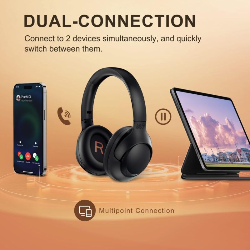 QCY H3 Over Ear Headset - Image 4